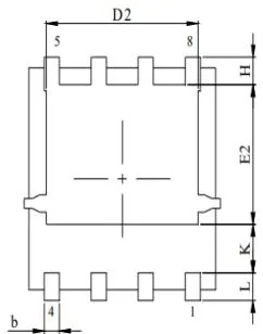 JMSH0403PGQ 机械封装 数据(PDFN5X6-8L) 图3