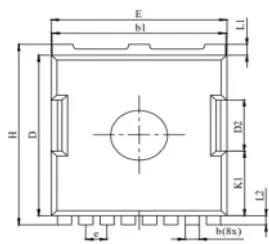 JMH65R090PTLFD Package Outlines