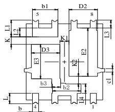 JMSH0403PGHW Package Mechanical Data(PDFN5X6-8L-HW) 图3